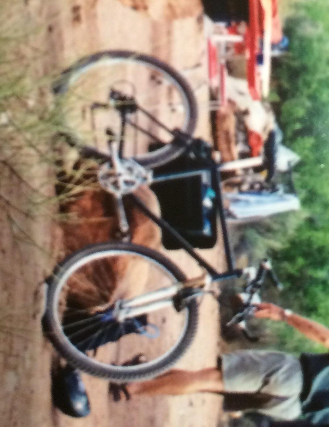 1989 Marin Bikes Pine Mtn, Bullseye hubs, Koobi seat, Specialized front shock  Green