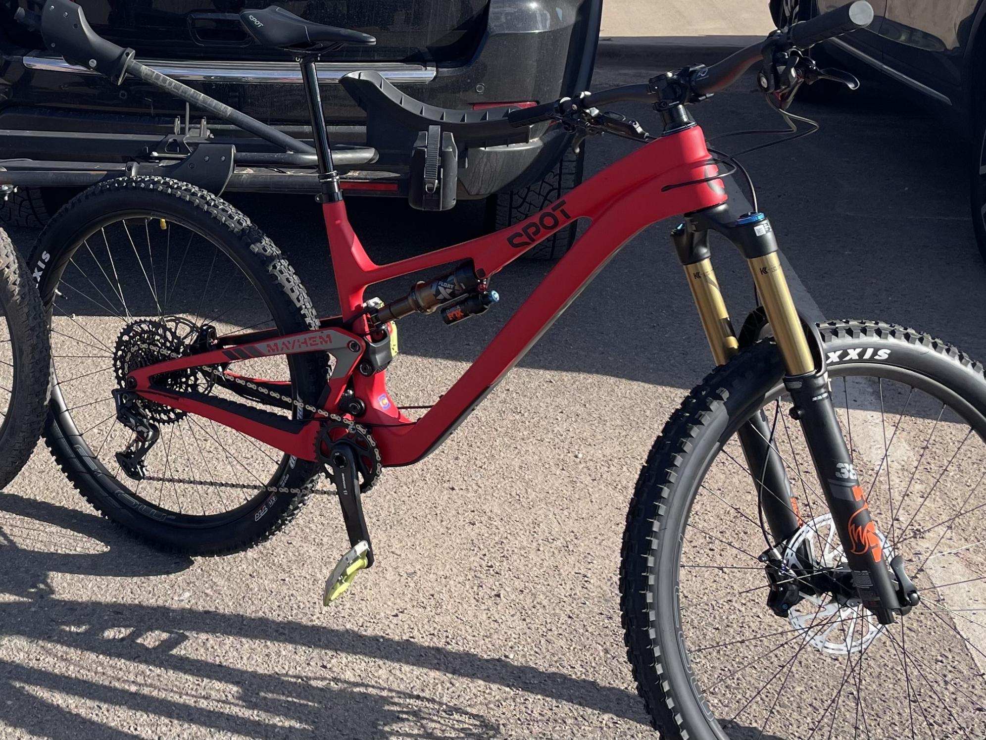 2022 Spot Mayhem 150 Red