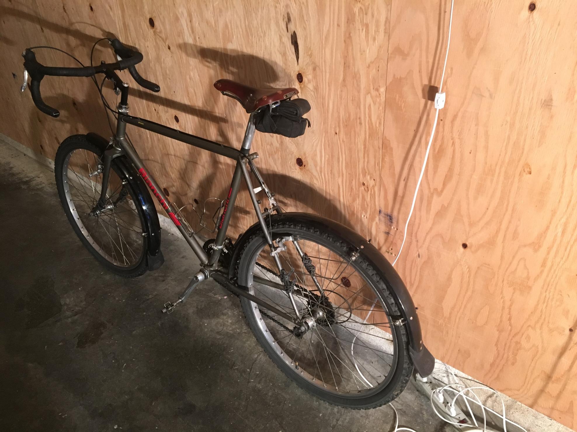 1984 Bianchi Grizzly Silver or Gray