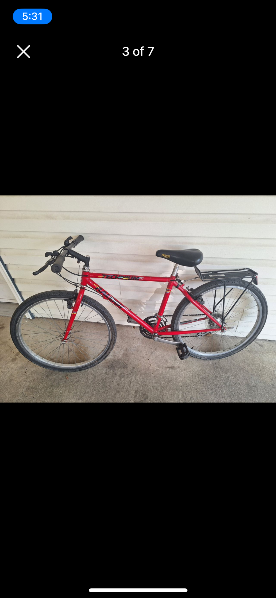 1988 Raleigh Technium heat Red