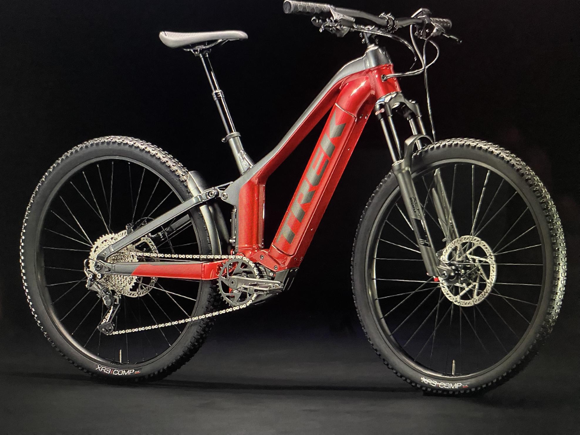 2022 Trek Powerfly FS 4 Red and Black