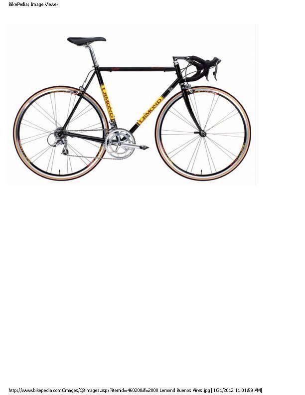 2000 Lemond Buenos Aires  Black