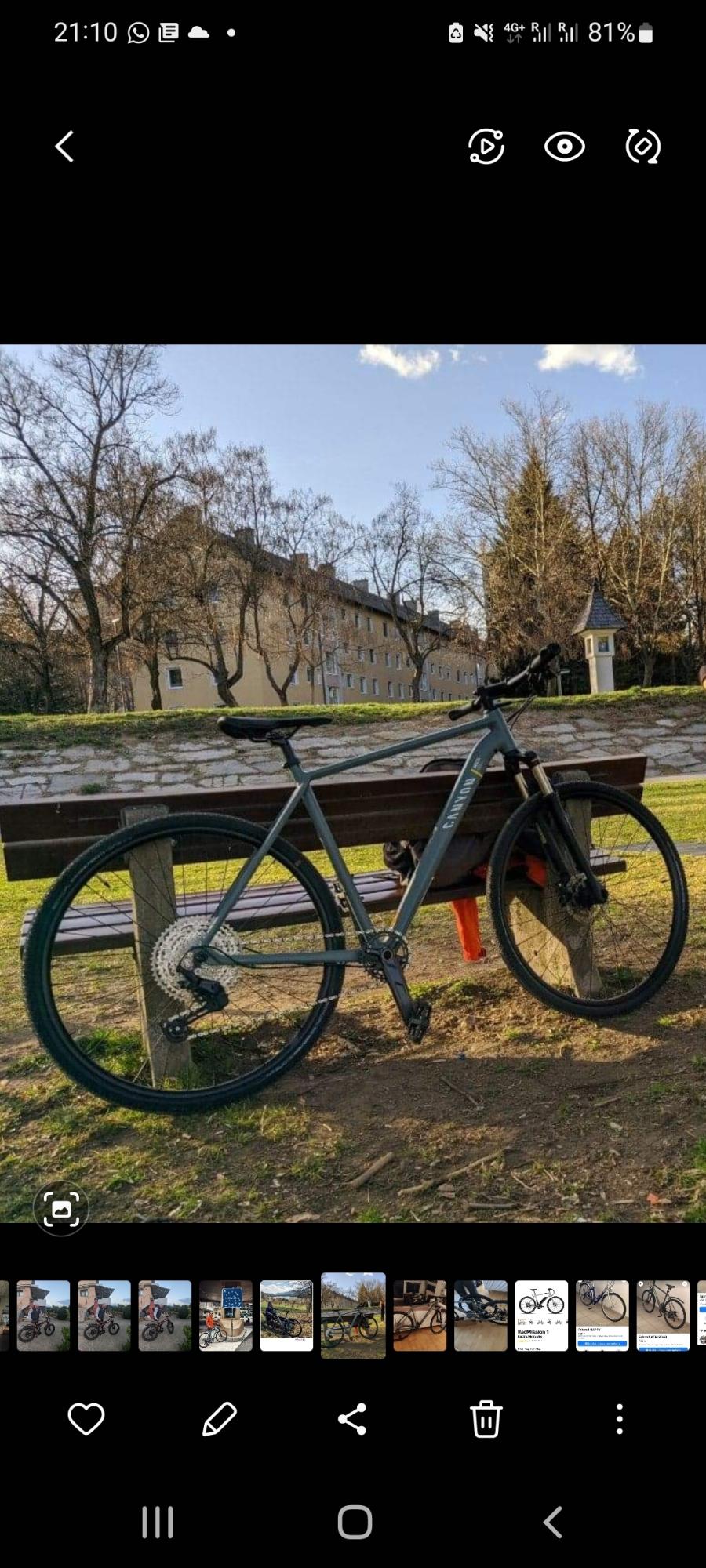 2021 Canyon bicycles Pathlite 5 Green