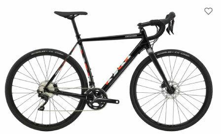 2020 Cannondale CAADX Black, Red, and Silver, gray or bare metal