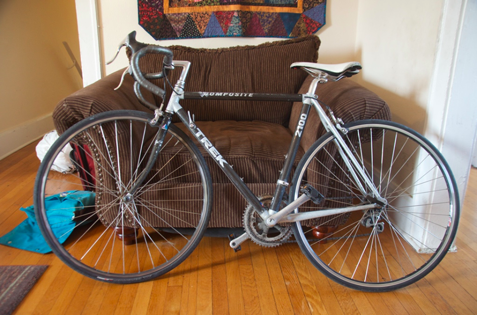 1992 Trek 2100 Silver or Gray