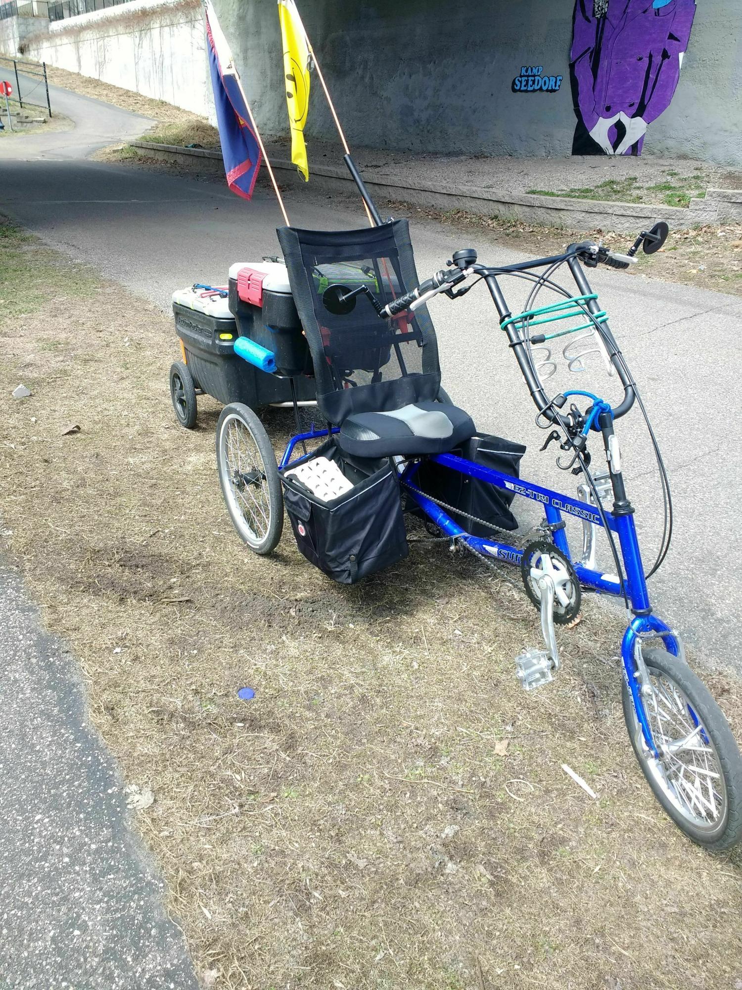 2015 Sun Recumbent Tri Classic tricycle Blue