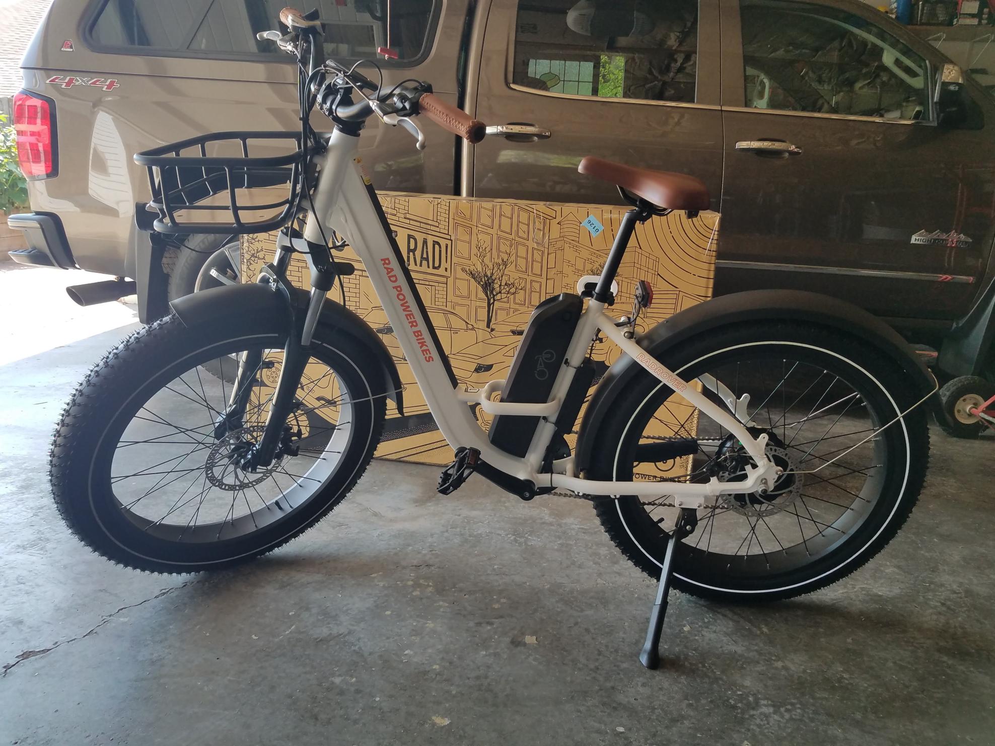 2021 Rad Power Bikes Rad Rover Step Thru White