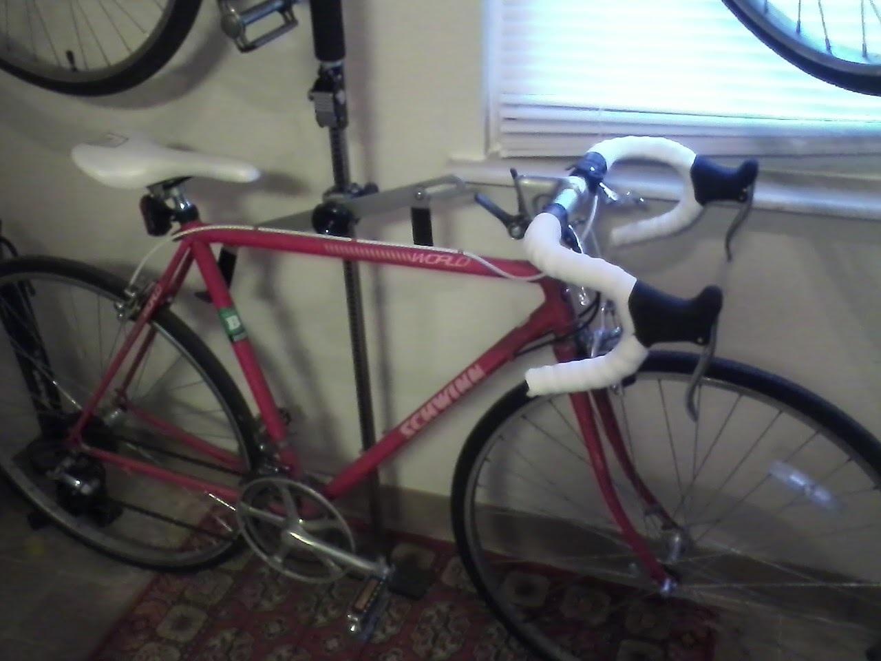 1986 Schwinn World Red