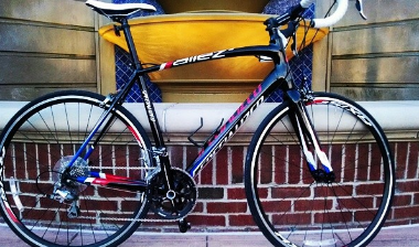 2014 Specialized Allez Comp Smartweld Black, Red, and Blue