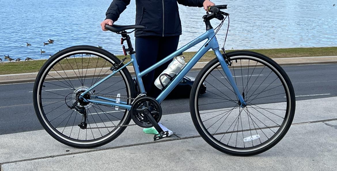 2022 Cannondale 700 U Quick 6 Remixte Blue