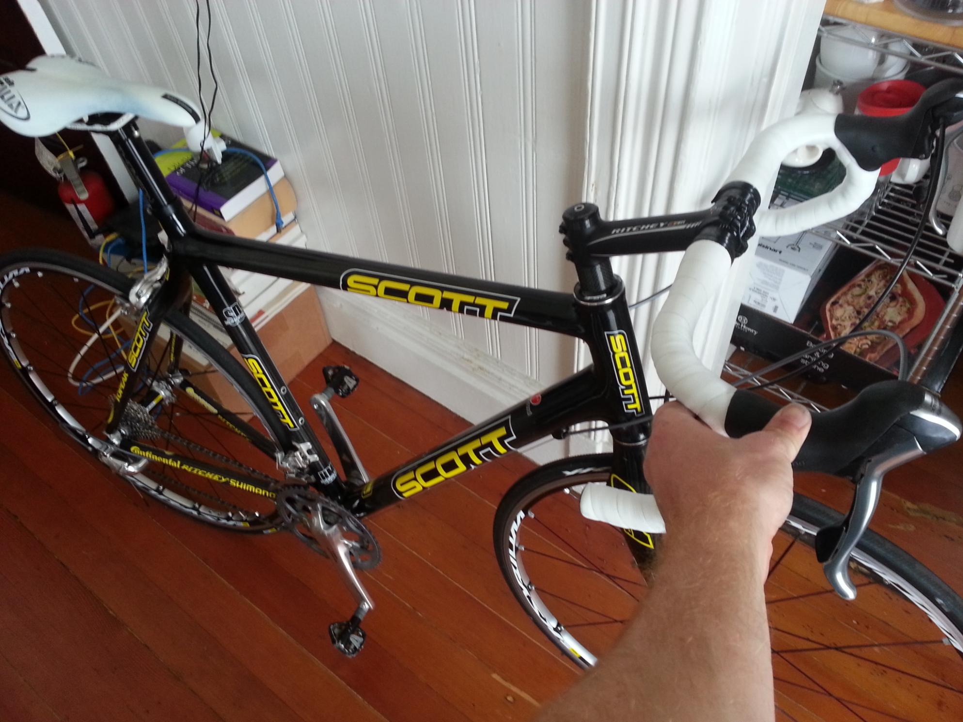 2005 SCOTT CR1  Black and Yellow or Gold