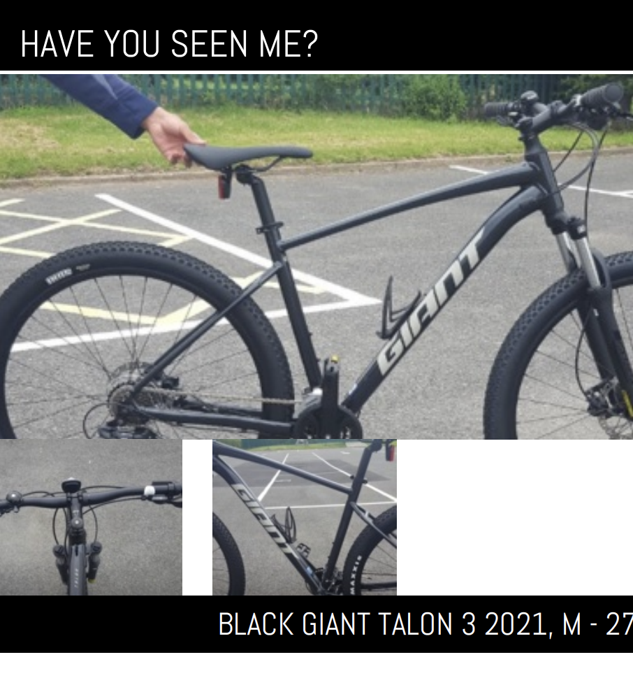 2021 Giant Talon 3 Black