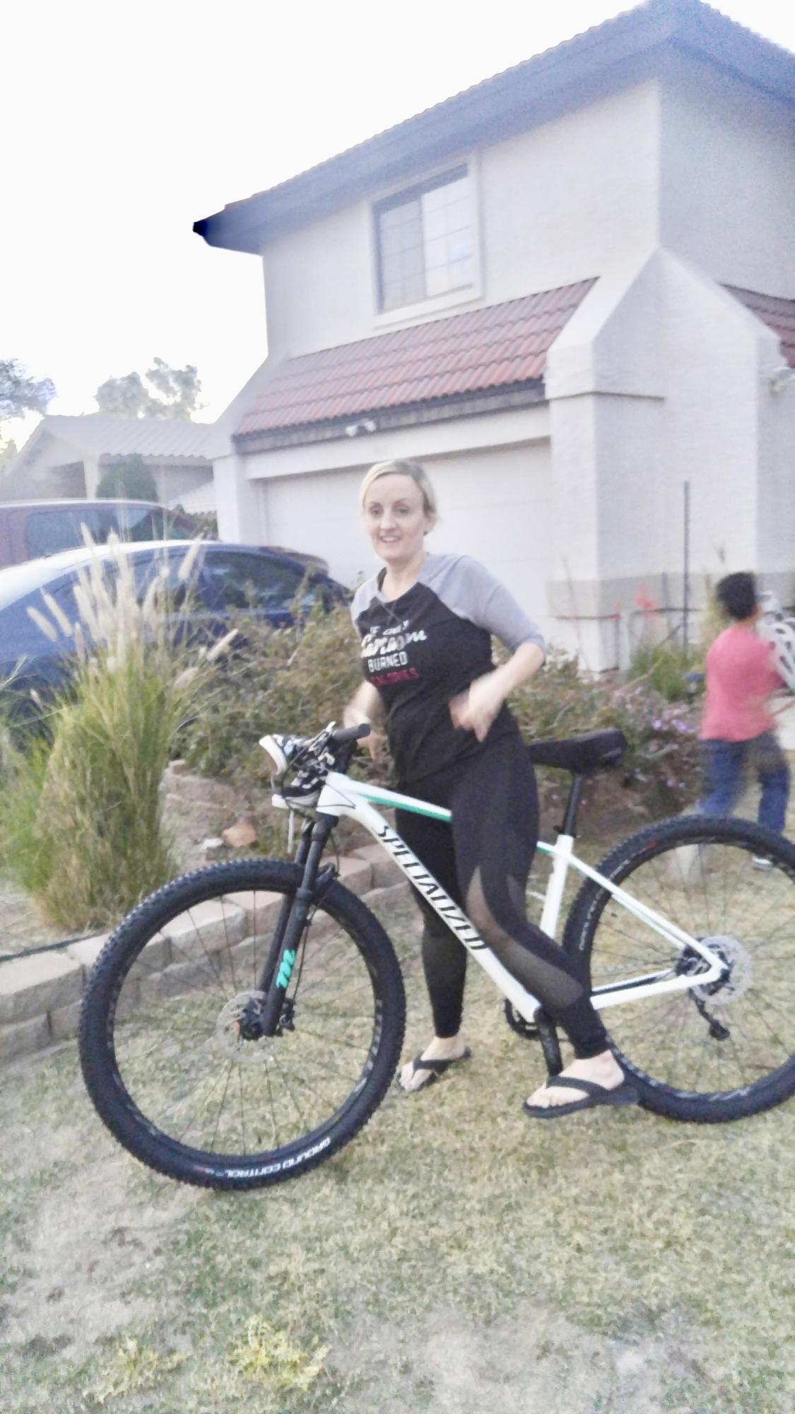 2018 Specialized Rockhopper White, Black, and Teal