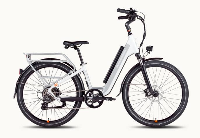 2022 Rad Power Bikes RadCity 5 Plus Step-Thru Electric Com... White