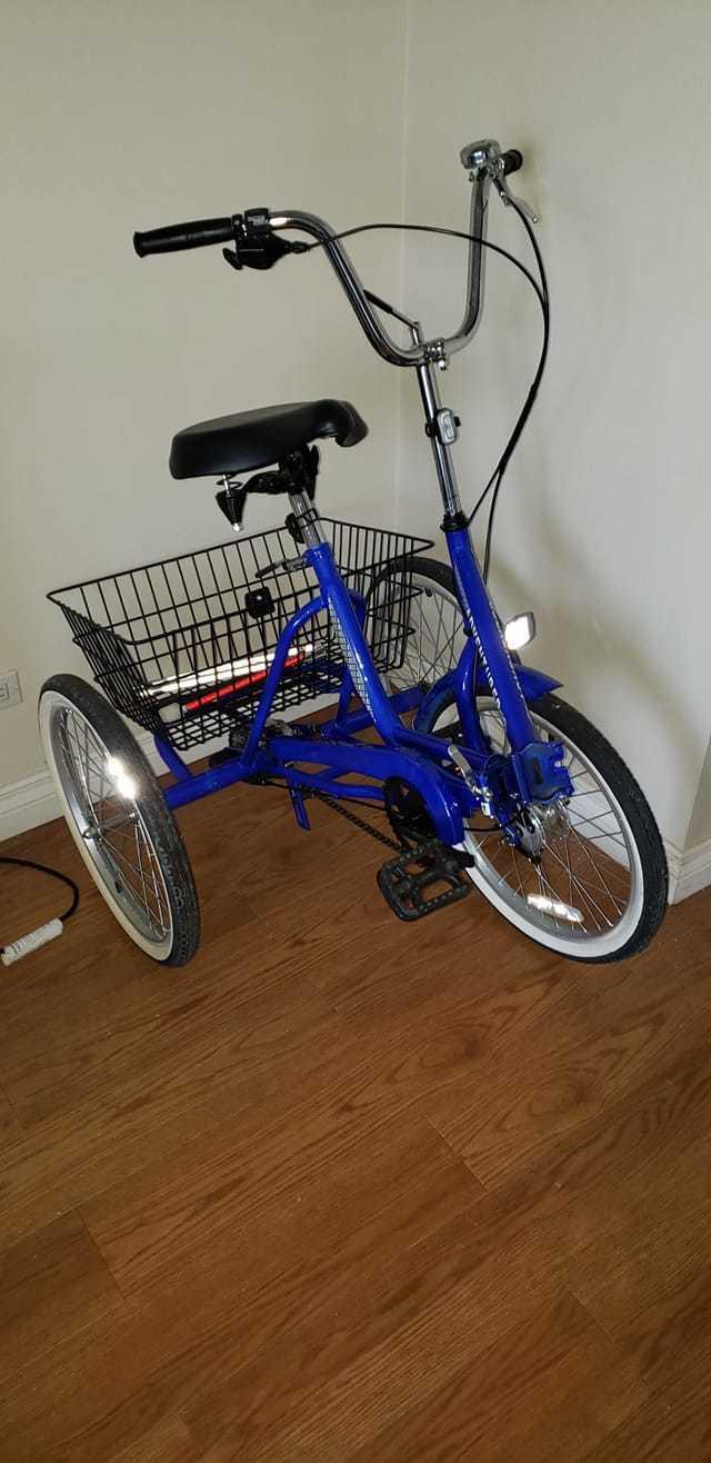 2020 Four Corners Sourcing Adult Tricycle Blue