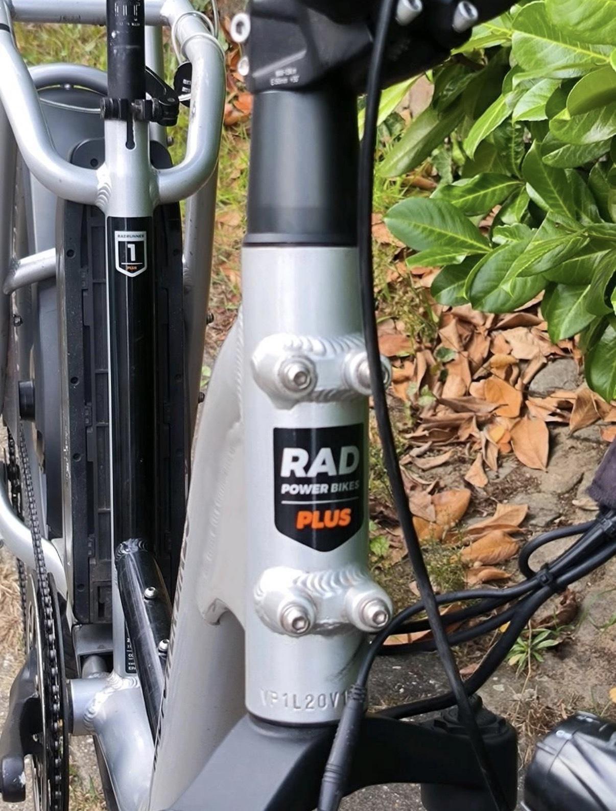 2020 Rad Power Bikes Silver, gray or bare metal