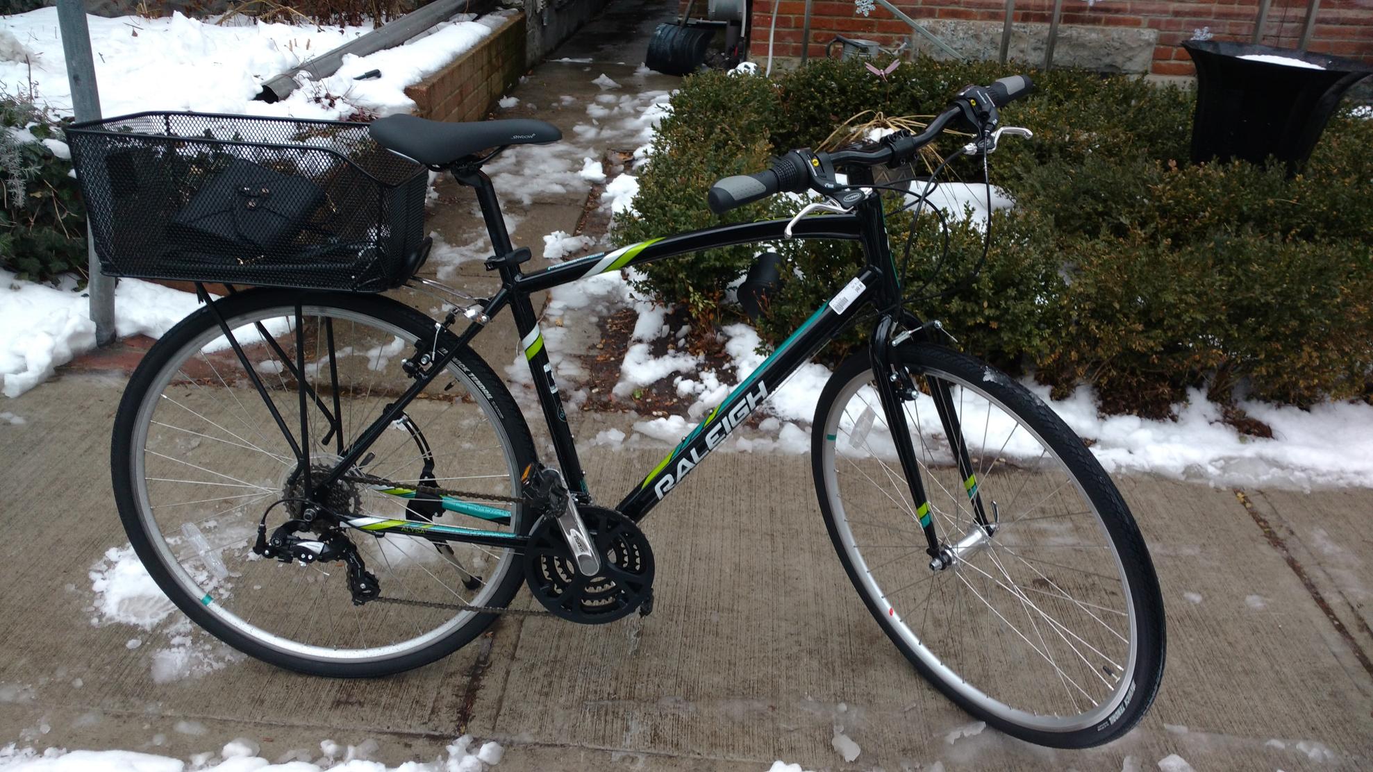 2014 Raleigh Alysa 1 Black