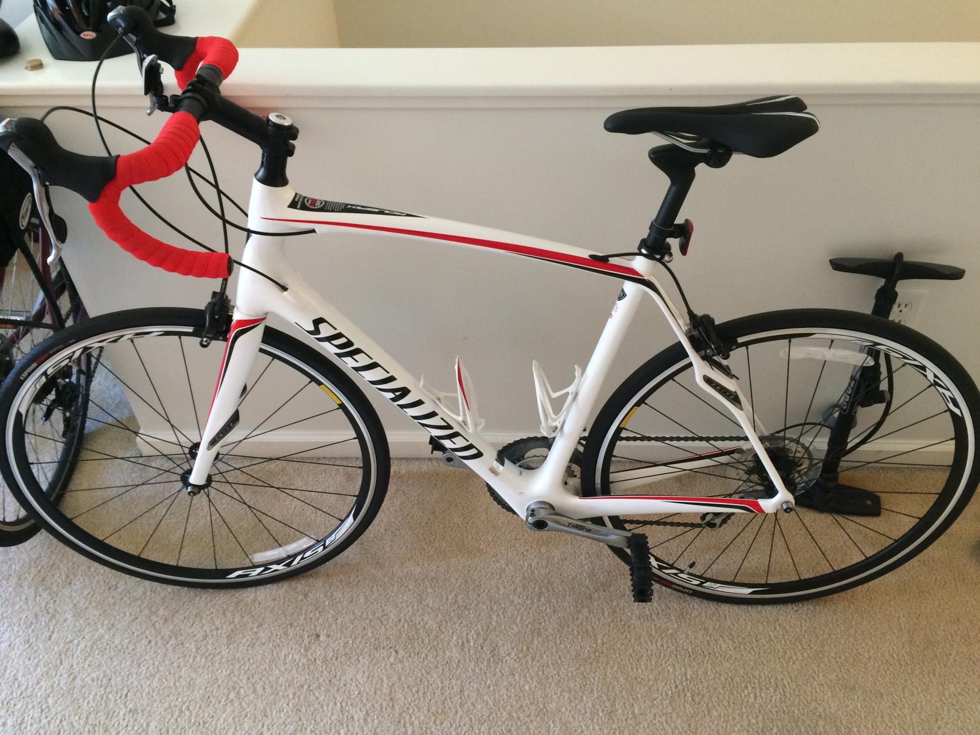 2016 Specialized Roubaix SL4 Tiagra White and Red