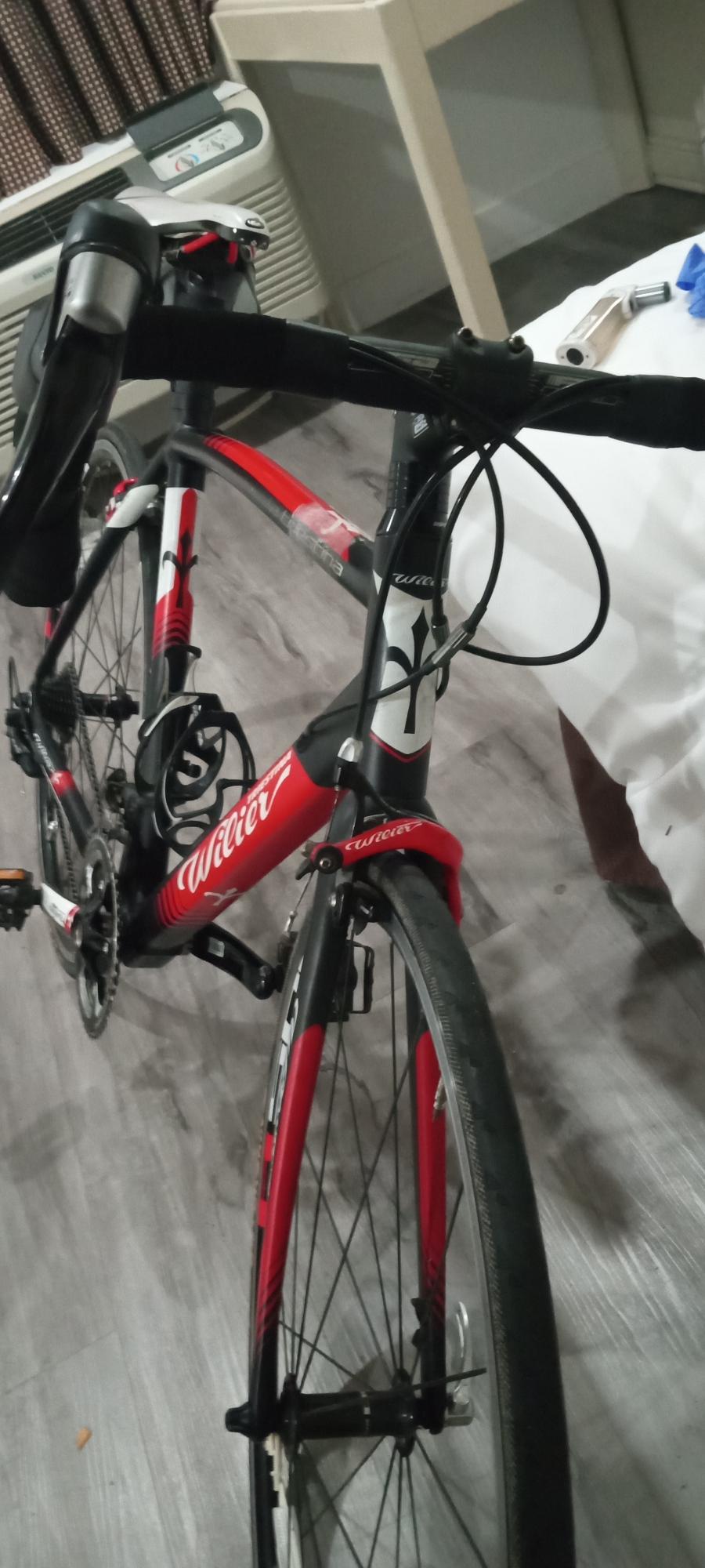 2019 Wilier trestina Black, Red, and White