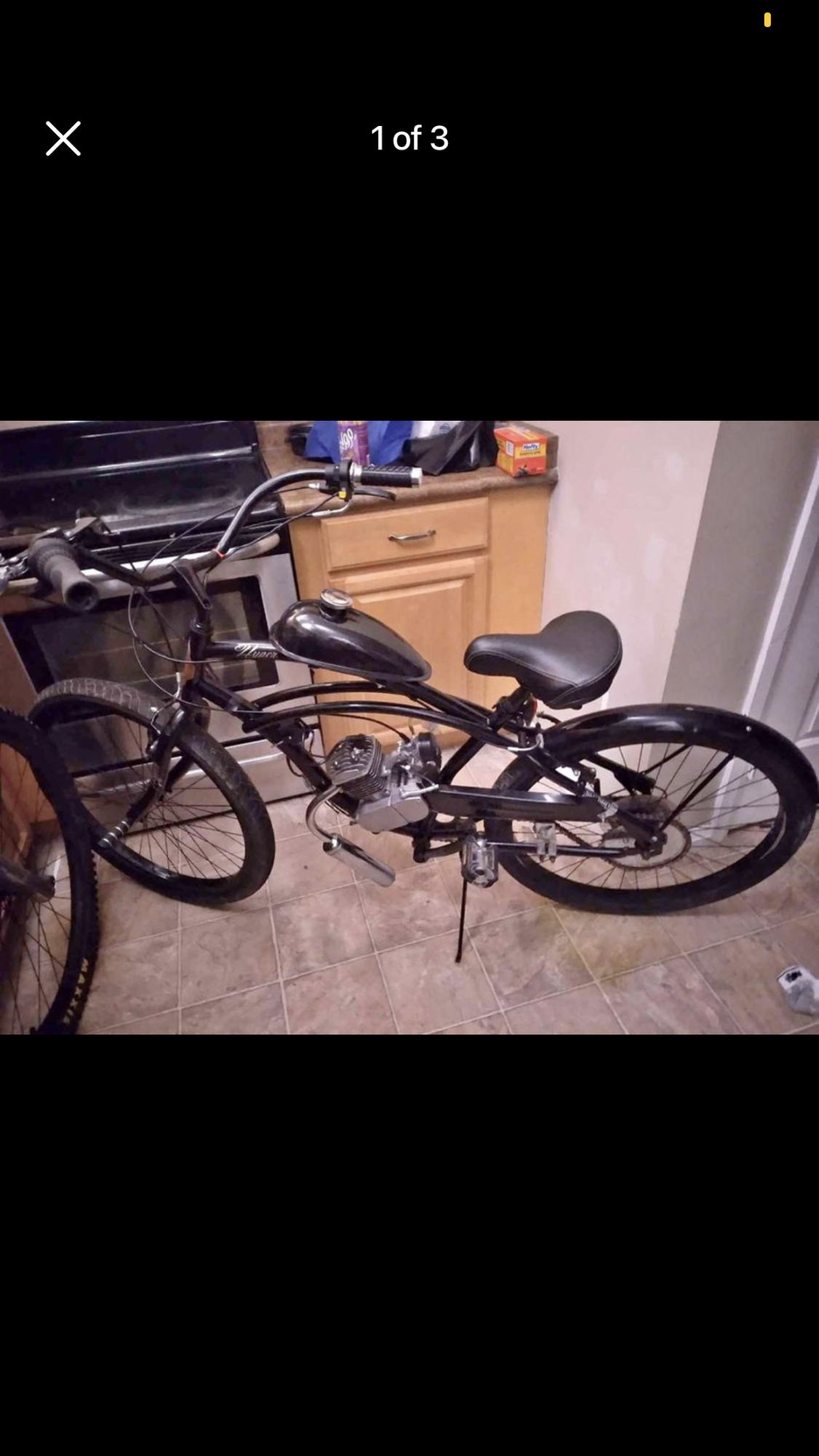 2024 Hyper Has motor mounted Black