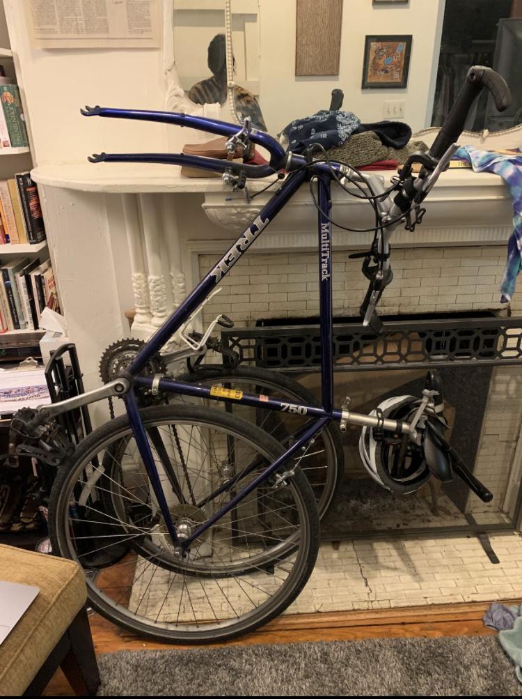 1990 Trek 750 MultiTrack Blue
