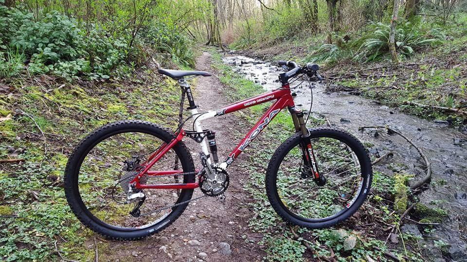 2006 Kona Kona King Kikapu Red and White