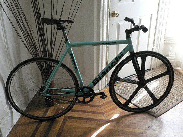 1990 Bianchi Pista Green