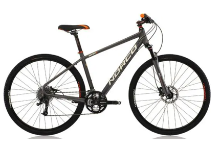 2013 Norco Bikes XFR 2 Silver, gray or bare metal and Orange