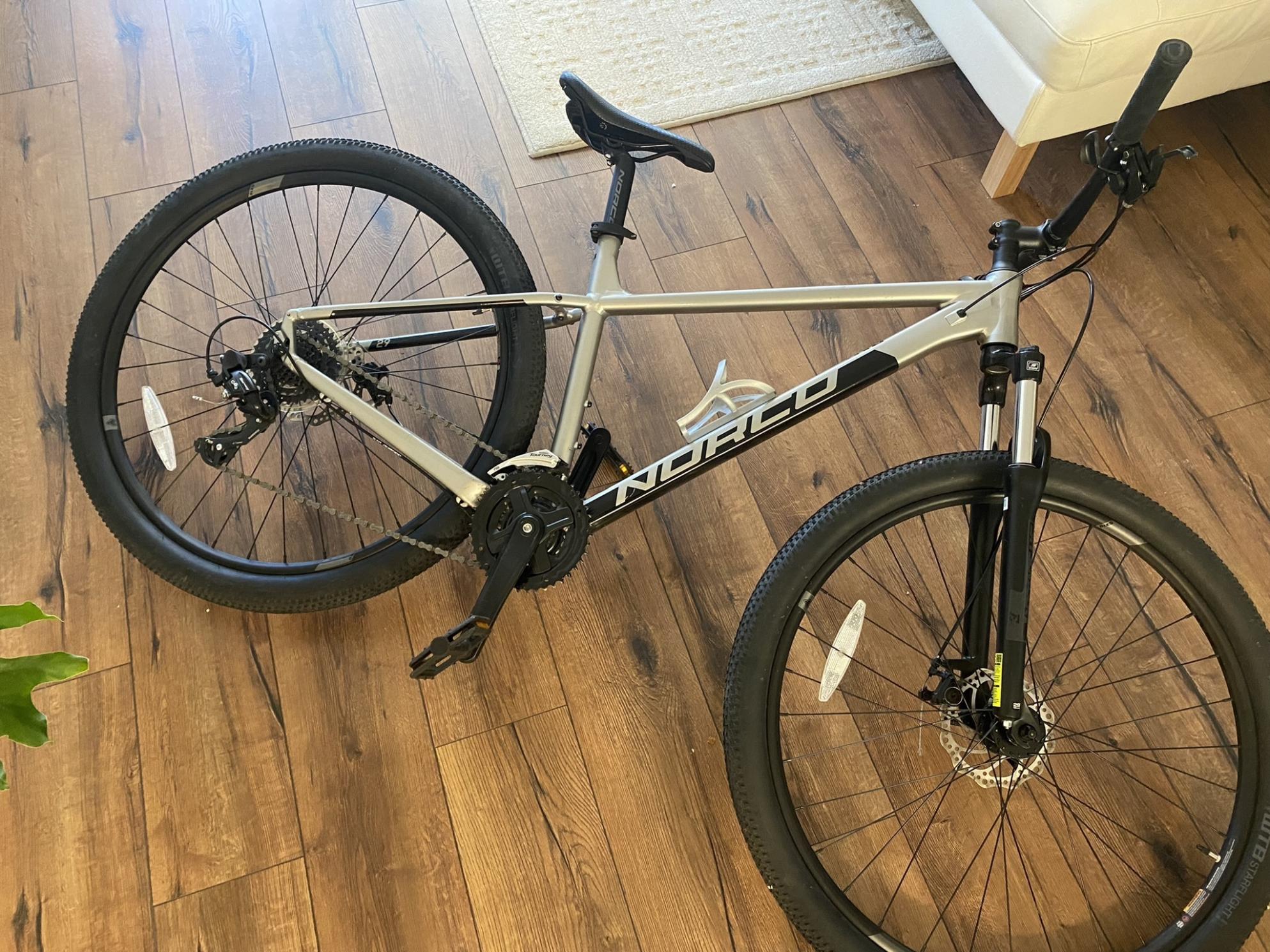 2021 Norco Bikes Storm 5 Silver, gray or bare metal