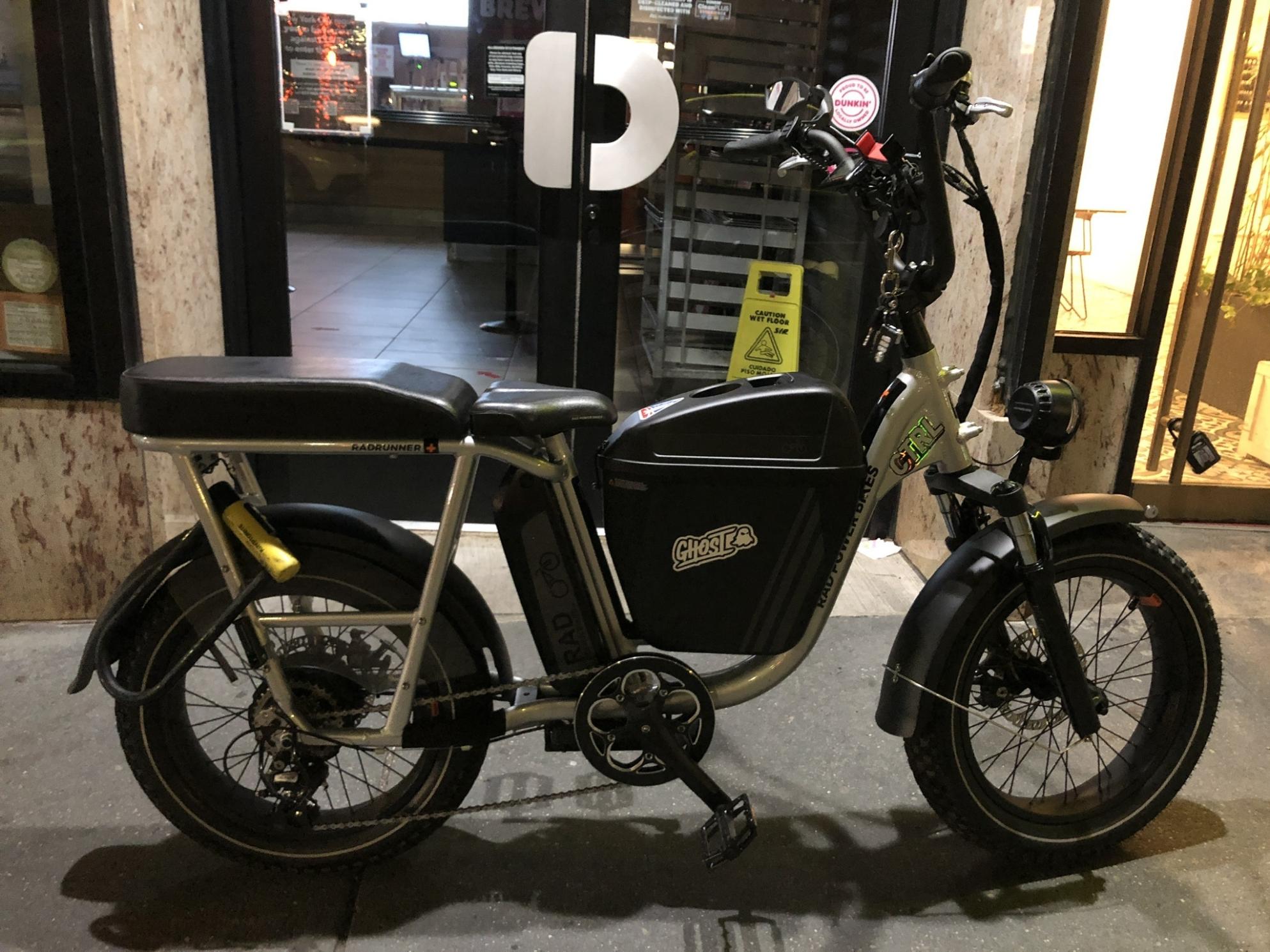 2021 Rad Power Bikes RADRUNNER PLUS Silver, gray or bare metal