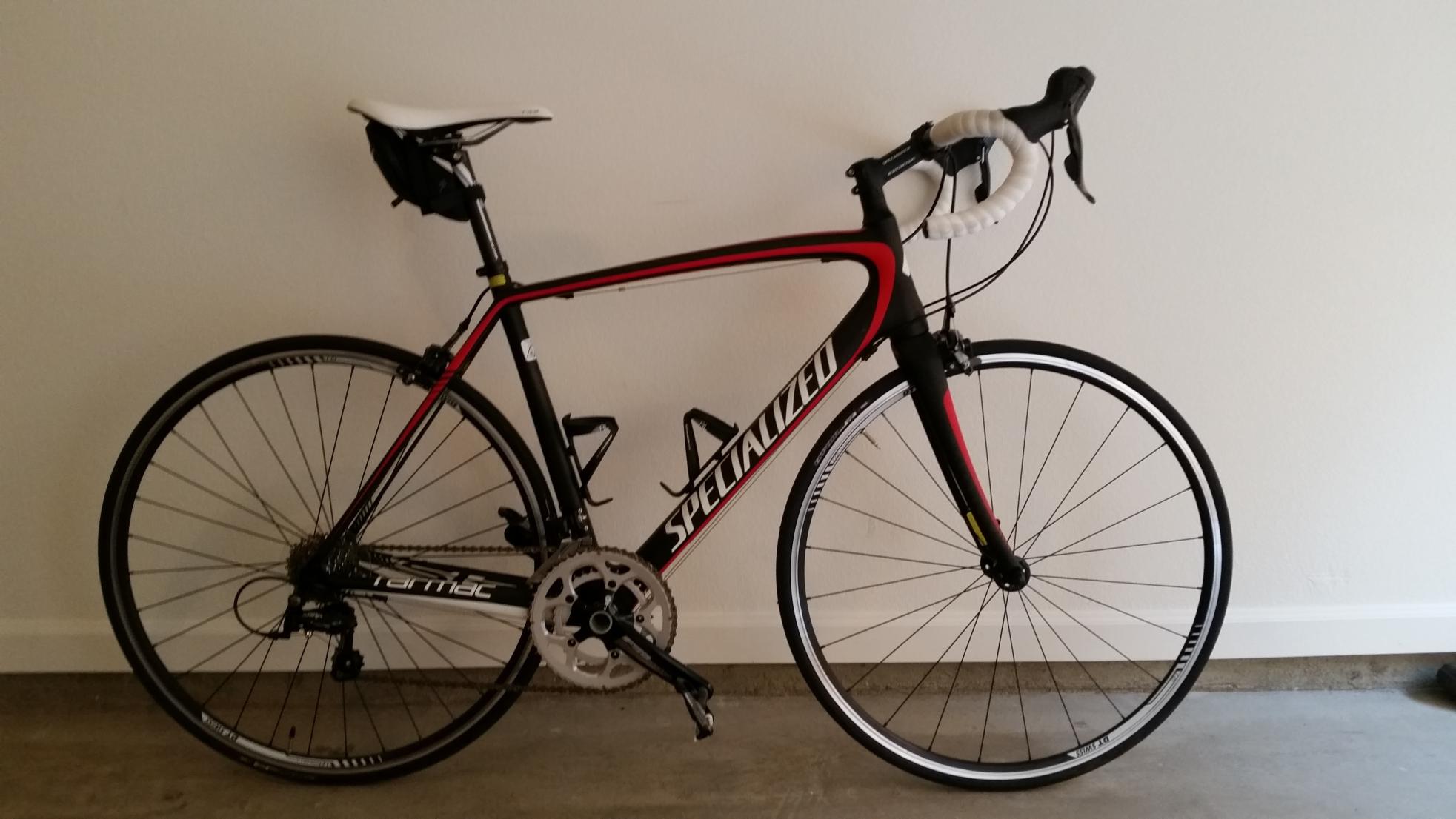 2012 Specialized Tarmac M2   Black and Red