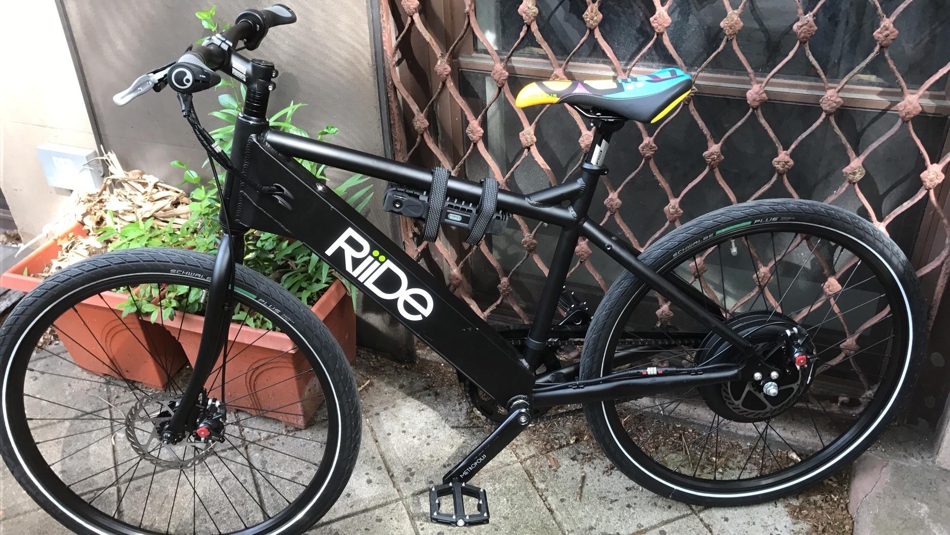 2017 Riide E-bike Black