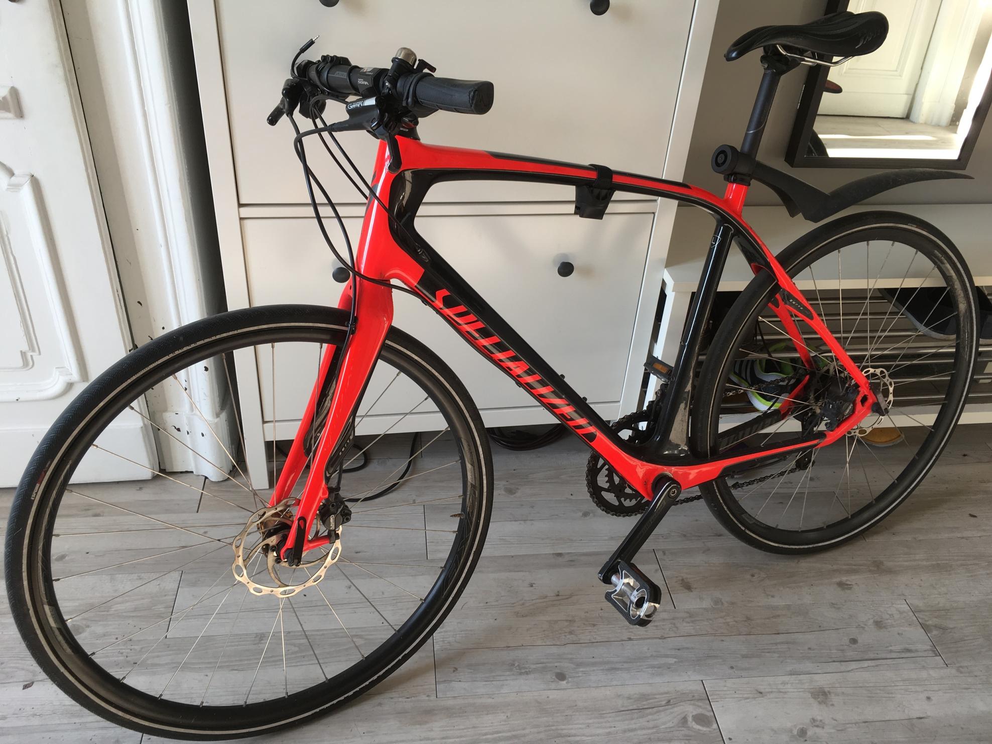 2014 Specialized Sirrus Comp Carbon Red and Black