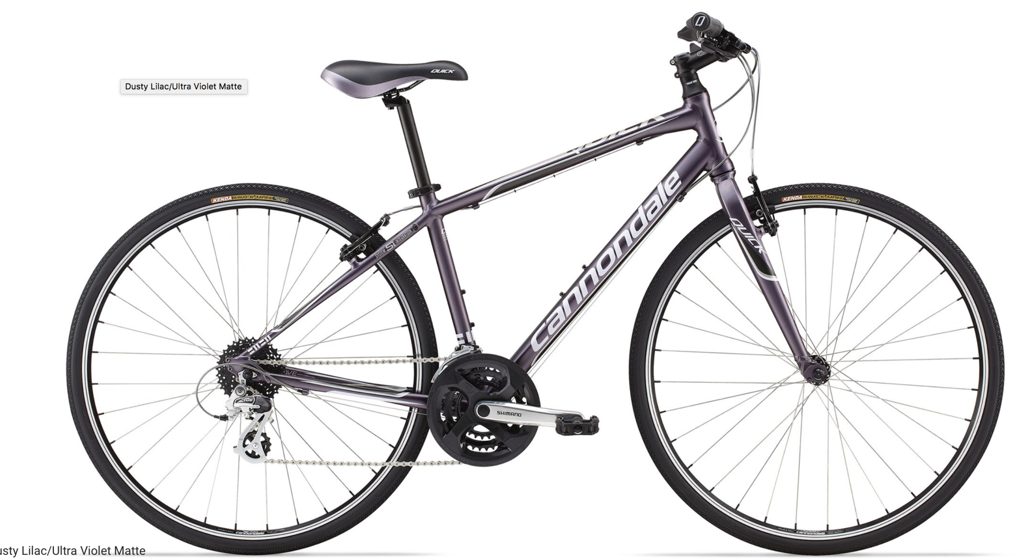 2015 Cannondale quick 5 Purple