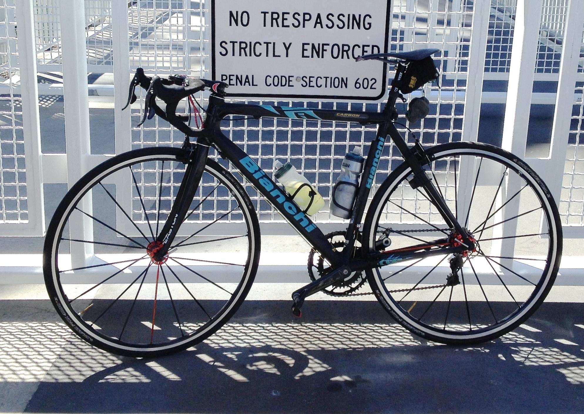 2004 Bianchi XL Carbon  Black