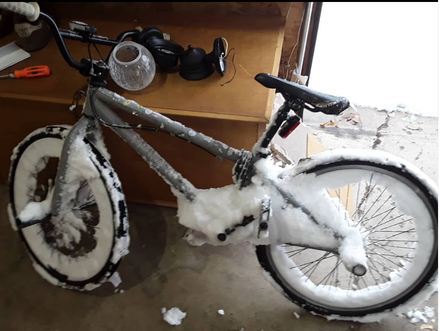 2010 Haro F24 Silver, gray or bare metal