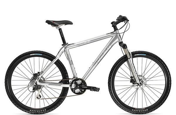 2007 Trek 4300 Disc Silver, gray or bare metal