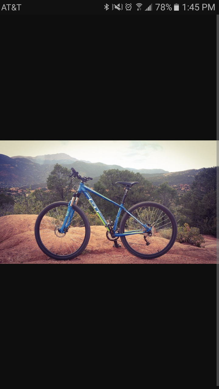 2016 GT Bicycles Backwoods CP Blue and Green