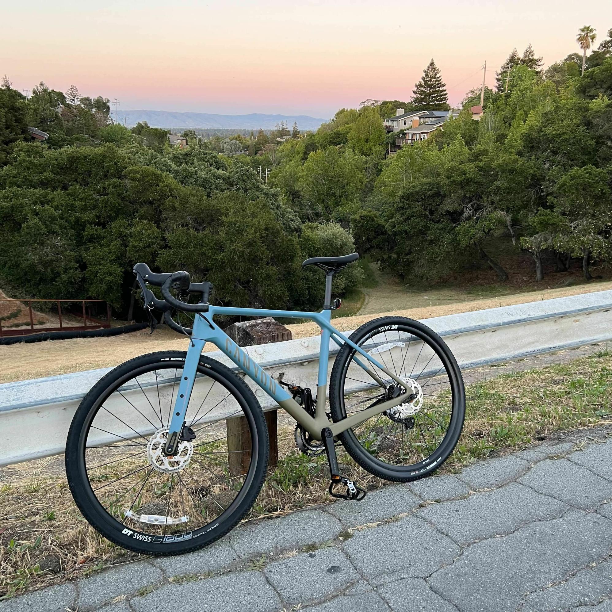 2022 Canyon bicycles Grizl CF SL 7 Blue and Green