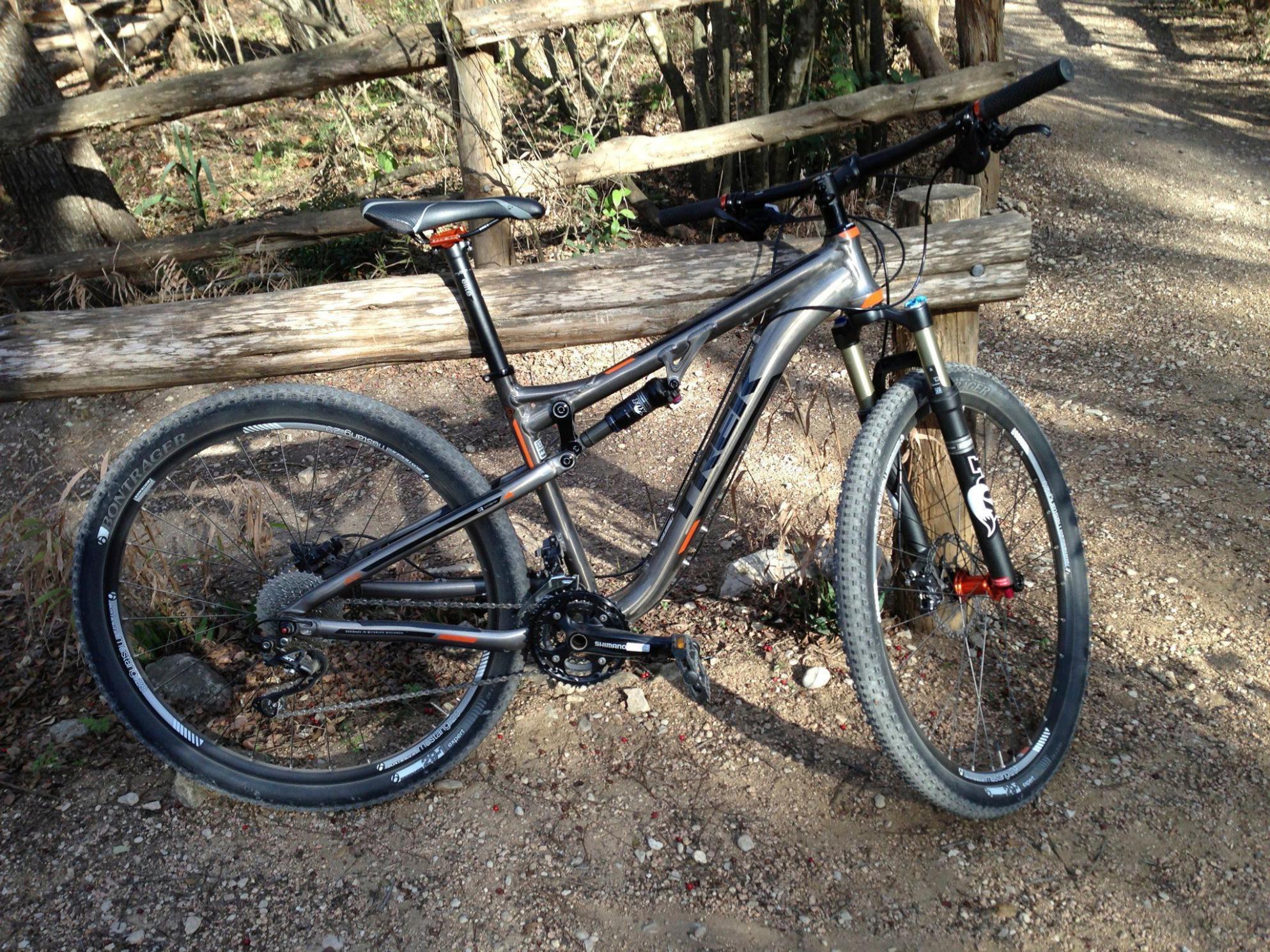 2013 Trek Superfly 100 AL Elite  Silver or Gray