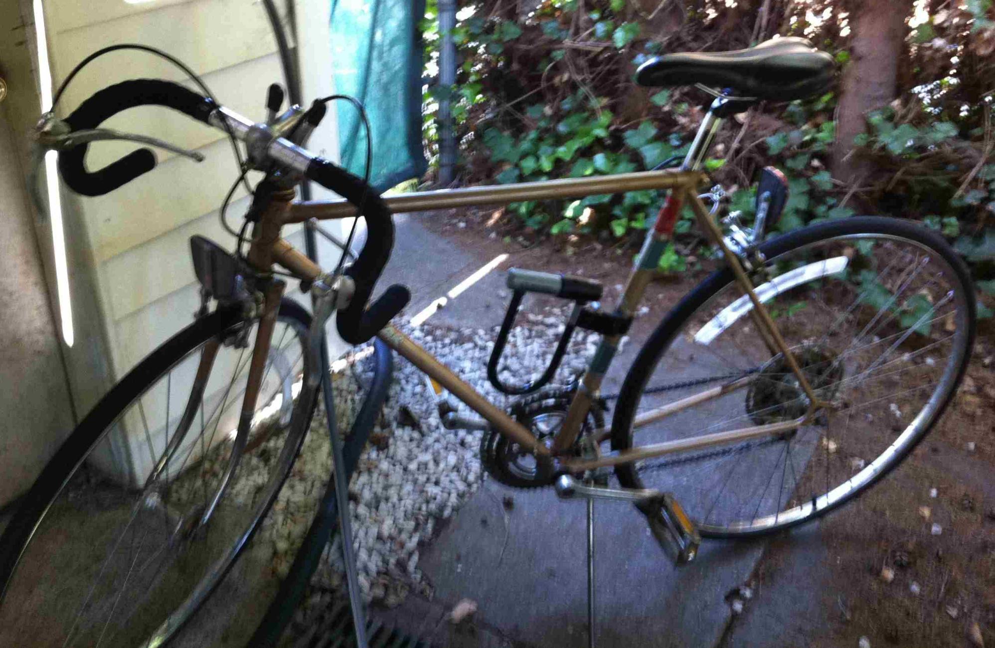 1979 Raleigh Rampar R One  Yellow or Gold