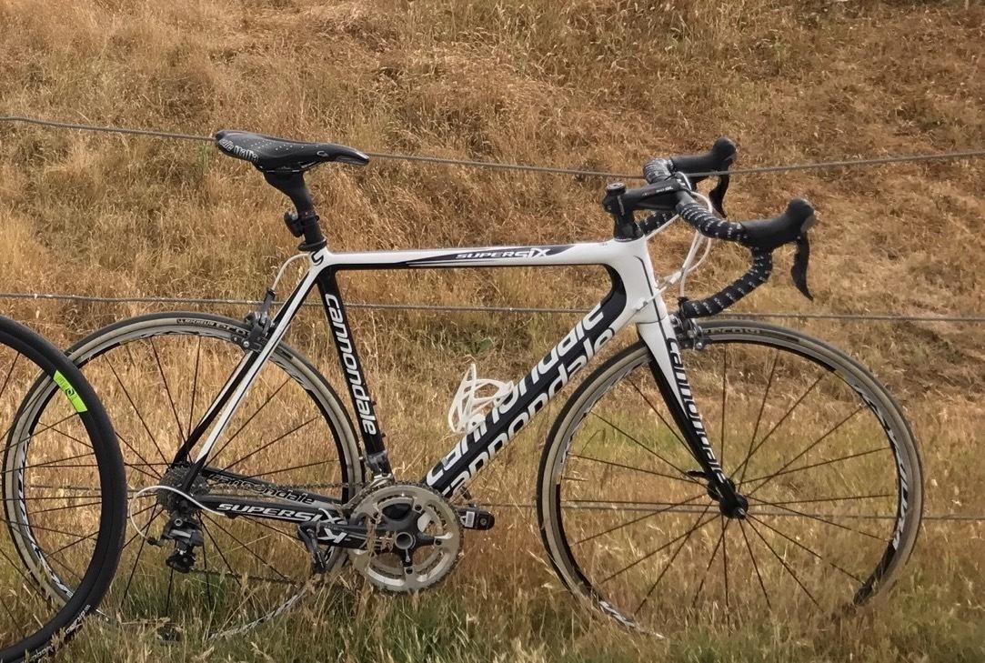 2012 Cannondale SuperSix White and Black