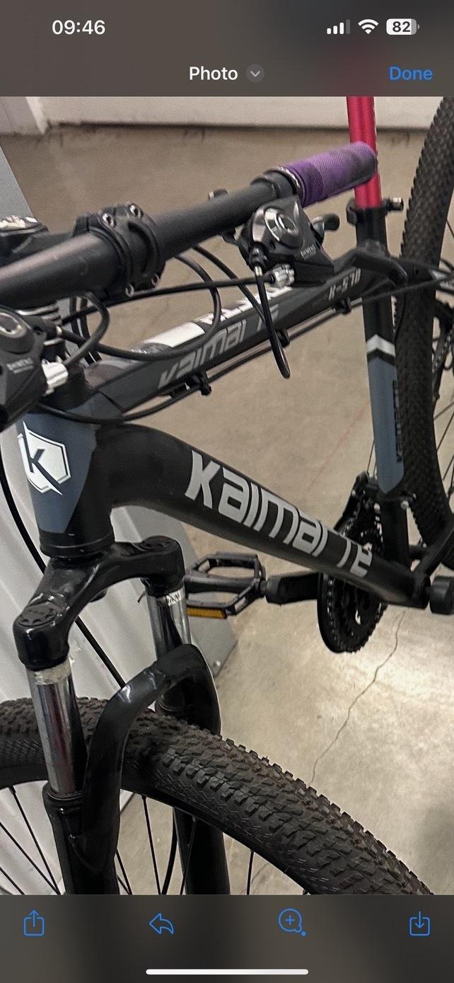 kaimarte mountain K-578 K-578 Silver, gray or bare metal and Black