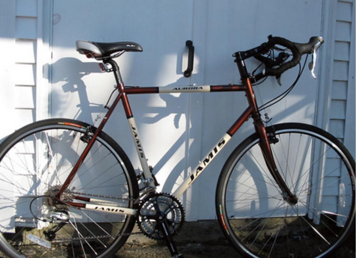 2008 Jamis Aurora Brown and White