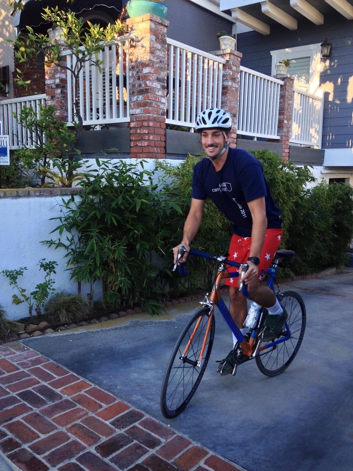 LeMond Alpe d'Huez Blue and Orange