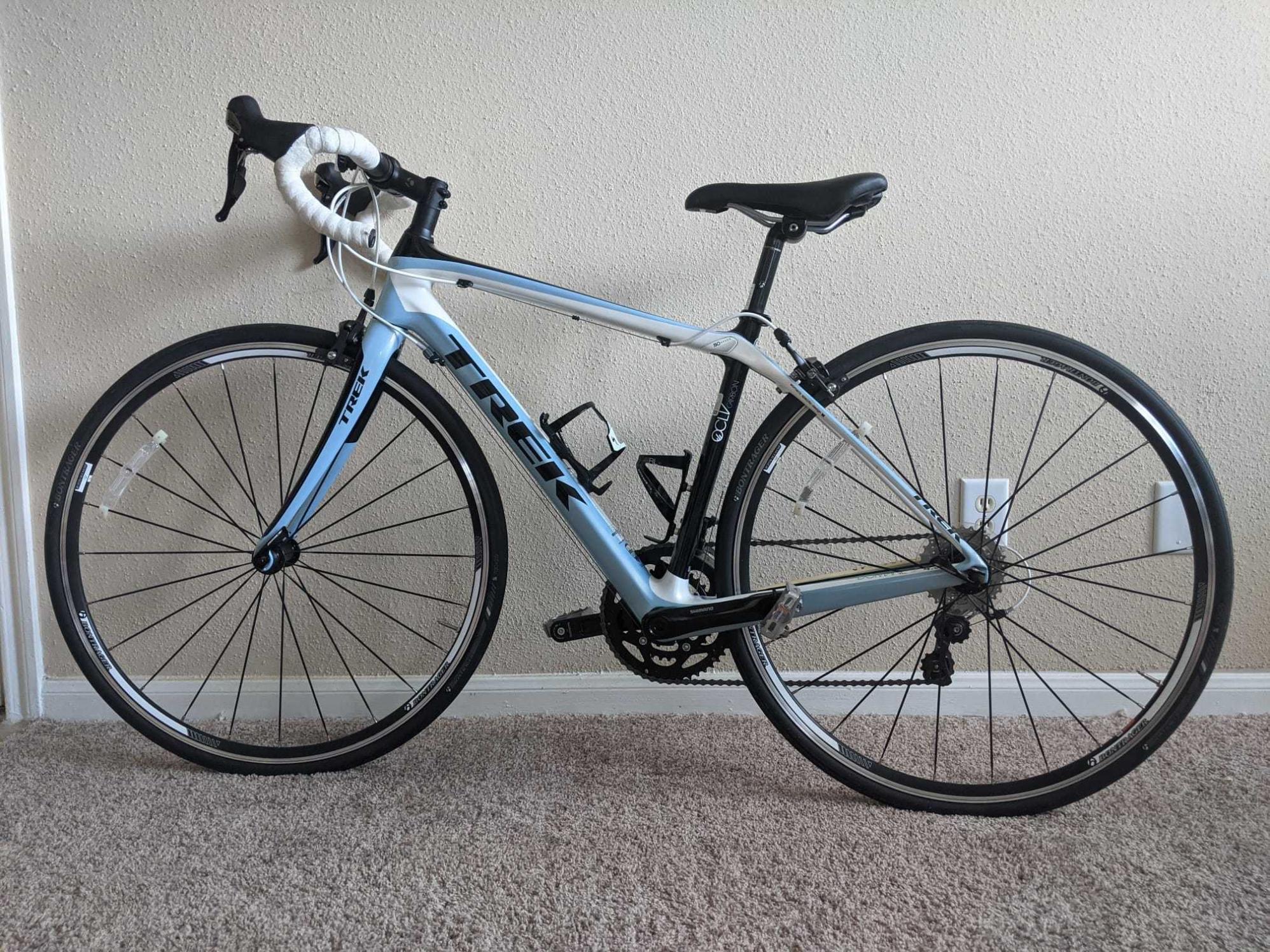 Trek Domane 4.3 WSD (Compact) Blue and White