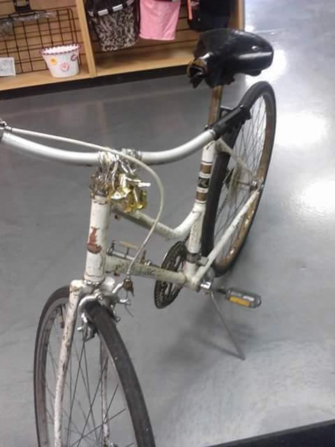 Raleigh White and Yellow or Gold