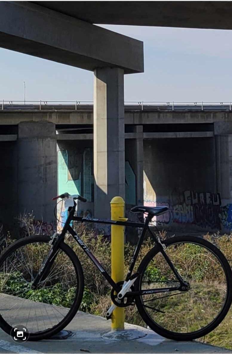 2016 Kent High step, 700 fixie Black