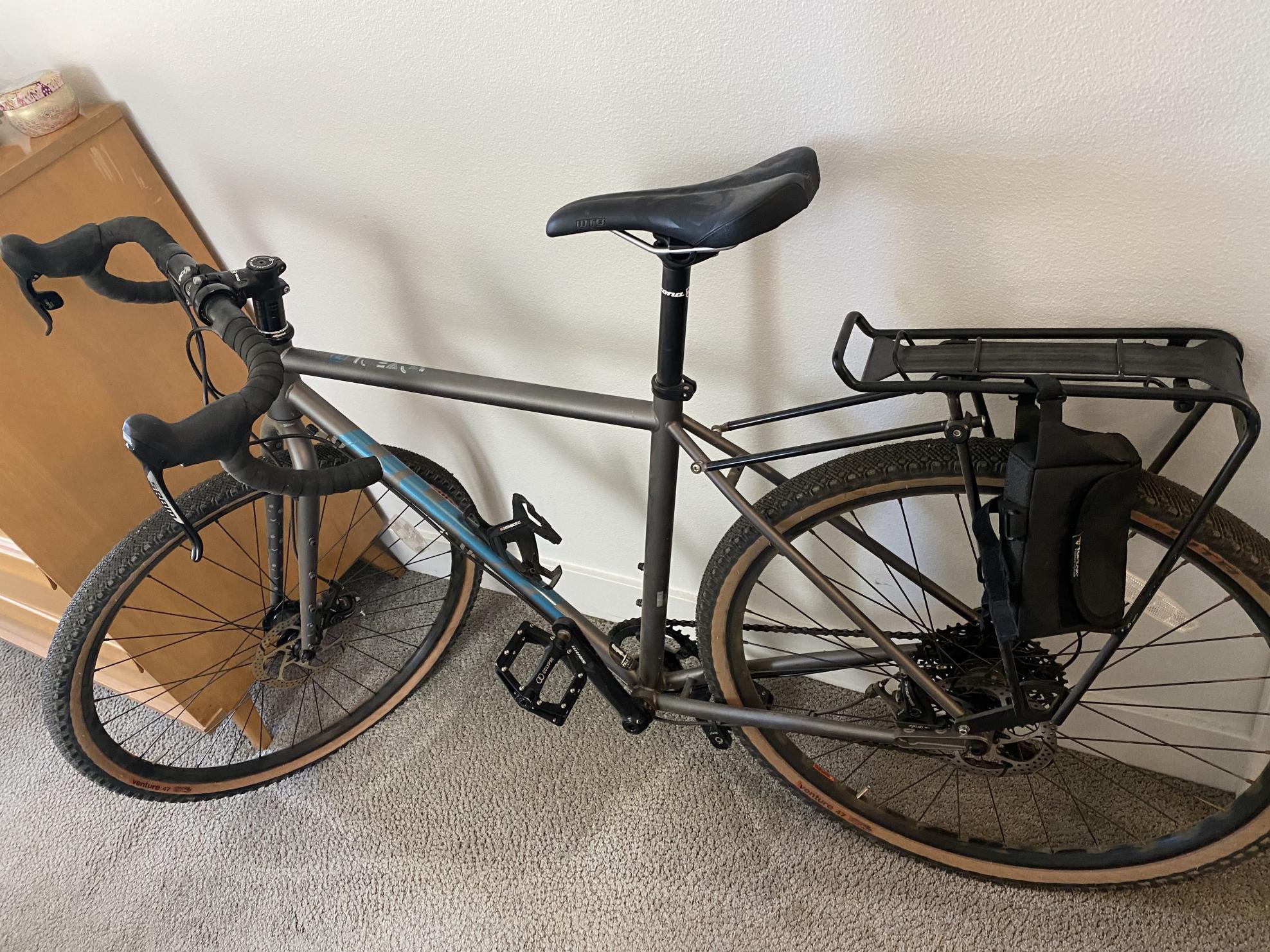 2021 Kona Rove DL Silver, gray or bare metal