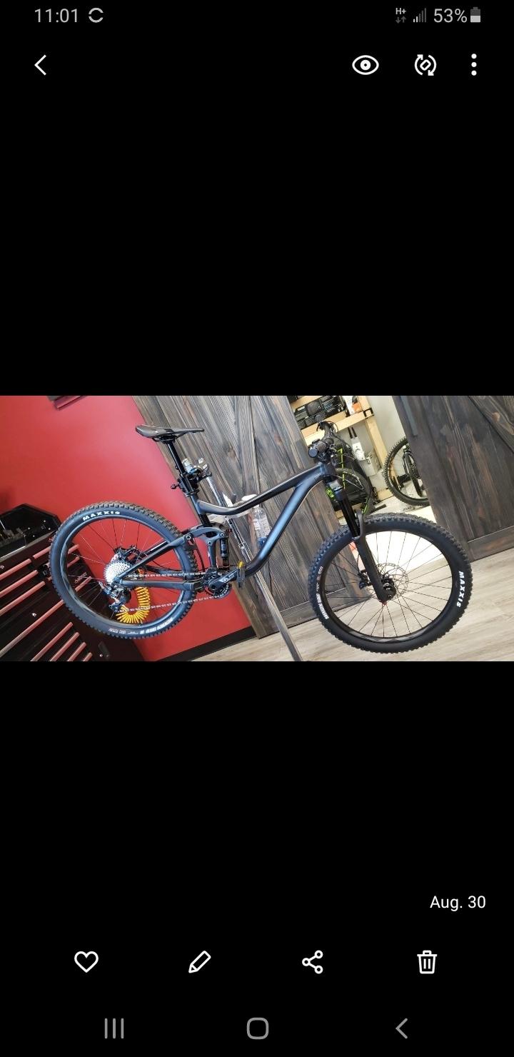2019 Giant Reign 2 M Black